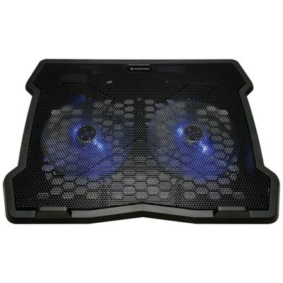 Conceptronic Conceptronic Thana - Notebook-Kühlpad - mit 2 Ventilatoren - 39.6 cm (15.6) Cooling-pad voor laptop In hoogte verstelbaar