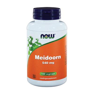 NOW Meidoorn 540 mg Capsules