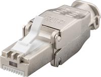 CAT6a RJ45 connector plug - STP - RJ45 - voor internetkabels - ethernet kabel - CAT kabel - gereedschapsloos - thumbnail