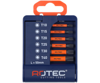 Rotec Bitset | IMPACT | 6-delig | E6.3 x 50mm | TORX - 825.0140 - thumbnail