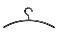 Maul Kledinghanger 9451590 (b x h) 46 cm x 19 cm Agaatgrijs Zwart 5 stuk(s) - thumbnail