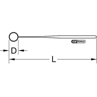 KS Tools 117.1630 Inspectiespiegel