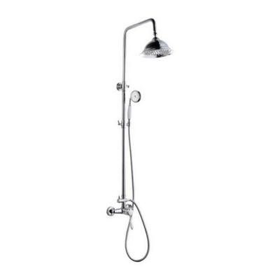 ROUSSEAU Douchekolom met mechanische mengkraan Retro - Chrome