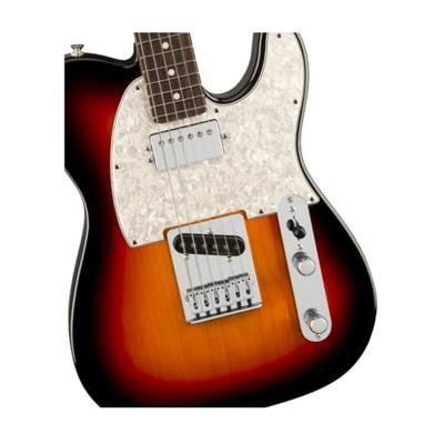 Fender Player II Modified Telecaster SH RW 3 Tone Sunburst elektrische gitaar met deluxe gigbag