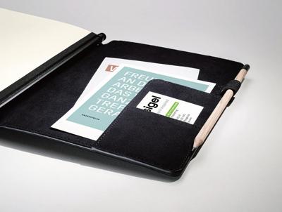 Sigel SI-CF133 Conceptum Flex Business Organiser A5 Zwart/Kunstleer + 3 Schriften - thumbnail