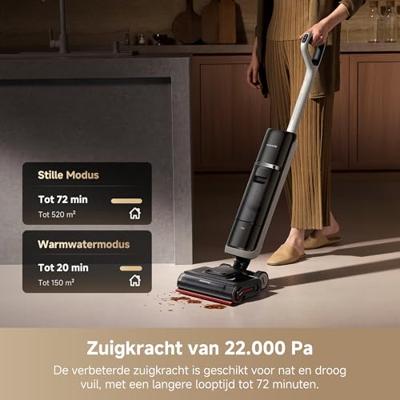 DREAME H15 Pro Heat Vacuum Cleaner - 85°C Vloerreiniging - GapFree AI Robotic Arm - Slimme RGB-sensor - 22 kPa DREAME H15 Pro Heat Vacuum Cleaner - 85°C Vloerreiniging - GapFree AI Robotic Arm - Slimme RGB-sensor - 22 kPa