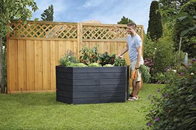 GRAF 645101 ERGO-hoogbeet uitbreidingsset set: 2 stuks, inclusief connector 1 stuk(s)