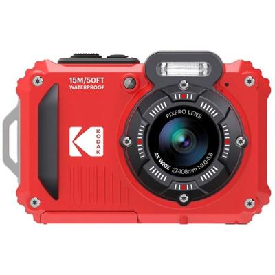 Kodak Waterproof WPZ-2 4x Zoom WiFi Rood