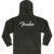Fender Spaghetti Logo Hoodie Gray Heather L - thumbnail