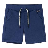 Kindershorts met trekkoord 104 donkerblauw - thumbnail