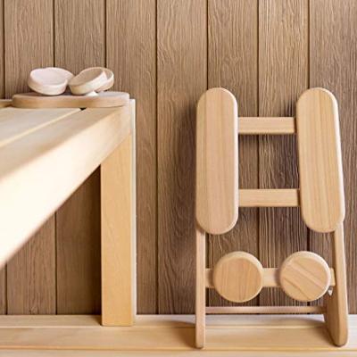 Halu ergonomische hoofdsteun voor Sauna - Rond - Aspen