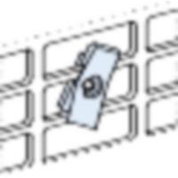 Schneider Electric PrismaSeT-P, clipmoer, voor geperforeerde montageplaten, M5, (20 stuks) 1 stuk(s) - thumbnail