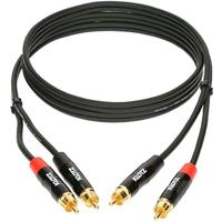 Klotz KT-CC150 MiniLink Pro stereo twin kabel RCA verguld 1.5m - thumbnail