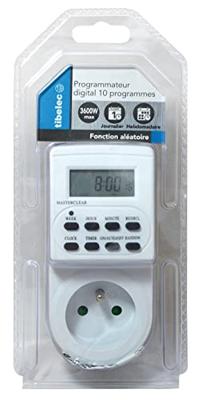 TIBELEC Dagelijkse en wekelijkse digitale programmeur