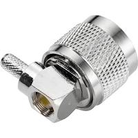 TRU COMPONENTS TC-9199208 UHF-connector Stekker, haaks 50 Ω 1 stuk(s) - thumbnail