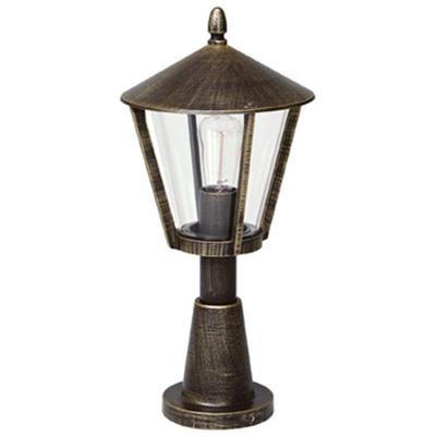Albert Buitenlamp op sokkelNelly 56cm bronsbruin - 650529