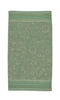 Pip Studio Pip Studio Jasmin Jacquard handdoek Groen 55x100 cm - thumbnail