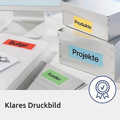 Avery gekleurde universele etiketten ft 105 x 148 mm (b x h), 400 stuks, blauw