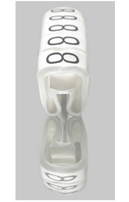 Weidmüller CLI C 02-3 GR/SW 8 MP Markeerring Opdruk 8 Buitendiameter 1.3 tot 3 mm 0252111527 Weidmüller CLI C 02-3 GR/SW 8 MP Markeerring Opdruk 8 Buitendiameter 1.3 tot 3 mm 0252111527