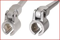 KS Tools 150.2121 Lambdasondes steekdop-scharnierhendel, 22 mm, 240 mm - thumbnail