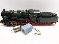 micromotor HF010G motor ombouwset voor Fleischmann BR 56, G8.2 - thumbnail