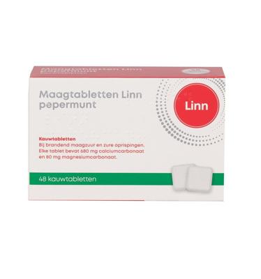 Linn Maagtabletten Pepermunt