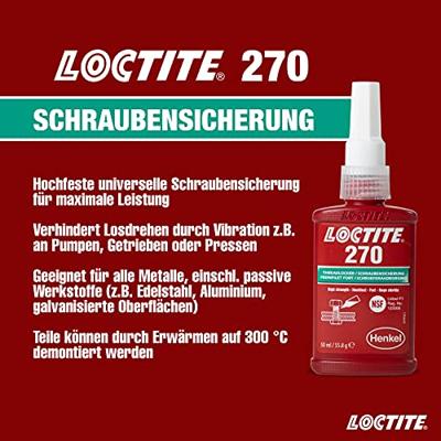 LOCTITE® 270 BO50ML EGFD 1335897 Schroefborging Vastheid: Hoog 50 ml