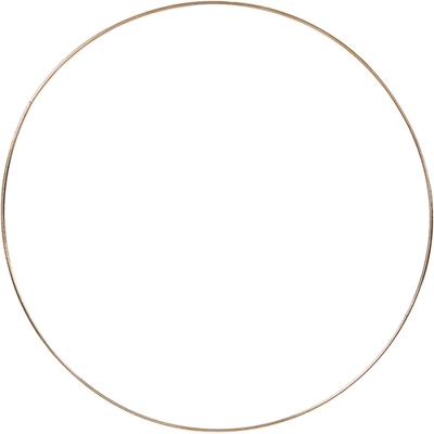 Creativ Company Metalen draadring goud, 30cm Creativ Company Metalen draadring goud, 30cm