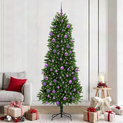 VidaXL Kerstboom met 300 led met standaard groen 240 cm pe VidaXL Kerstboom met 300 led met standaard groen 240 cm pe