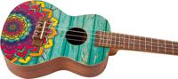 Flight Art Series AUC-33 Mansion concert ukelele met gigbag - thumbnail