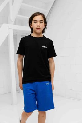Balmain BW8P11 T-Shirt Kids Zwart - Maat 164 - Kleur: Zwart | Soccerfanshop Balmain BW8P11 T-Shirt Kids Zwart - Maat 164 - Kleur: Zwart | Soccerfanshop