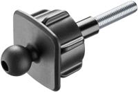 INTERPHONE bevestigingssystemen h-bracket accessories int riser holder m8 17mm ball - thumbnail