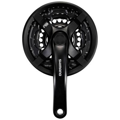 Shimano crankstel tourney cg triple 24-34-42 175mm zw. -4mm Shimano crankstel tourney cg triple 24-34-42 175mm zw. -4mm