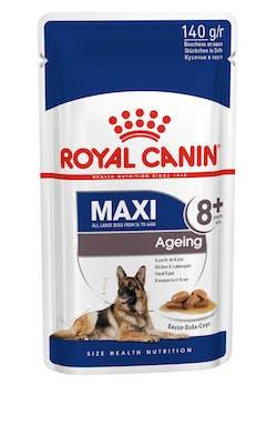 Royal Canin Maxi Ageing natvoer hond (in saus) 4 dozen (40 x 140 g) Royal Canin Maxi Ageing natvoer hond (in saus) 4 dozen (40 x 140 g)