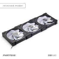 Phanteks D30 PWM Reverse Airflow D-RGB PC-ventilator (b x h x d) 140 x 30 x 140 mm - thumbnail