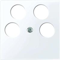 Merten 296525 Afdekking System M Wit 1 stuk(s) - thumbnail