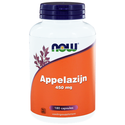 NOW Appelazijn 450 mg Capsules 180st