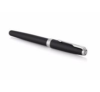 Vulpen Parker Sonnet matte black lacquer CT medium - thumbnail
