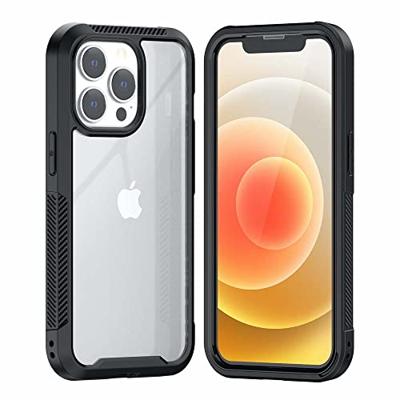 Casecentive Shockproof case iPhone 13 Pro Max clear