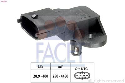 Luchtdruksensor, hoogteregelaar 103357 Luchtdruksensor, hoogteregelaar 103357