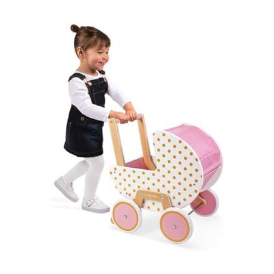 Houten Poppenwagen - Candy Chic