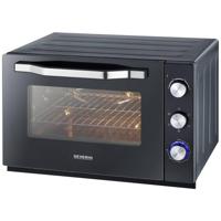 Severin tot 2073 Posable oven xxl met roterende warmte 60 l met pizza -steen en bochten, 2.200 W, 120 min timer, zwart/roestvrij staal - thumbnail