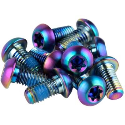 SRAM boutenset screw set rainbow colours