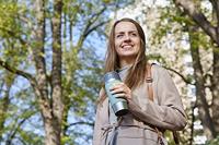 Tefal Travel Mug Easy Twist Isoleerbeker 0,36L Groen - thumbnail