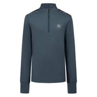 Cruyff Ametrine Trainingstrui 1/4-Zip Kids Donkerblauw - thumbnail