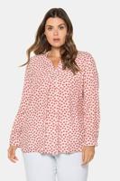 Ulla Popken Tuniek, A-lijn, tuniekhals, lange mouwen - Grote Maten - thumbnail