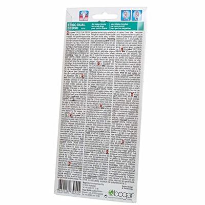 BOGAR Bogadent® Ergo dual brush Mini - dubbelzijdige tandenborstel voor honden