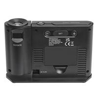 TFA Dostmann 60.5017.01 Wekker Zendergestuurd Zwart Alarmtijden 1 - thumbnail