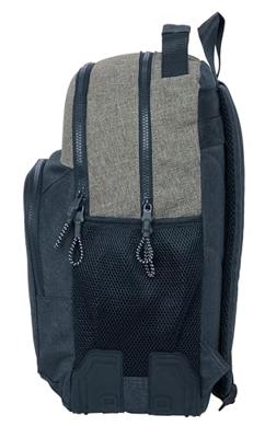 Schoolrugzak Kappa Dark navy Grijs Marineblauw 32 x 42 x 15 cm