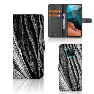 Book Style Case Xiaomi Poco F2 Pro Boomschors Grijs